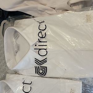 I HAVE 2 Men's dress shirts sz.16.5 white short sleeve 10.00 EACH